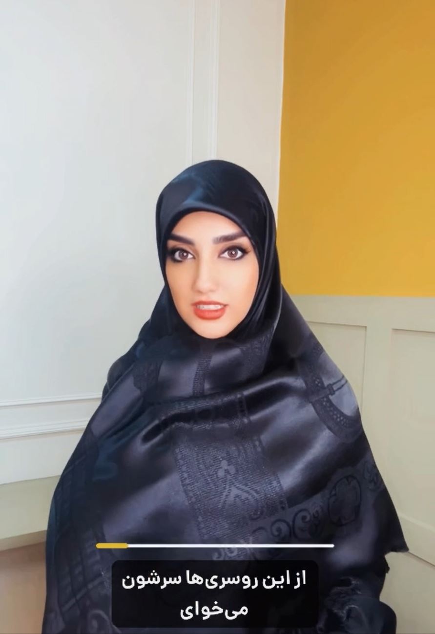 آموزش گره پهن روسری در کوتاه ترین زمان ممکن