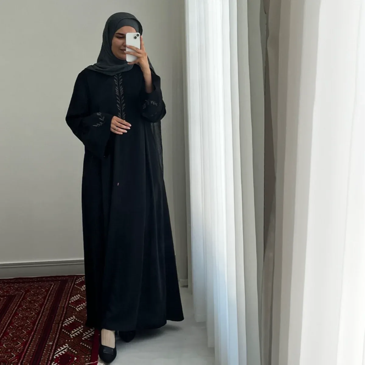 مانتو عبایی دیبا - تصویر ۲