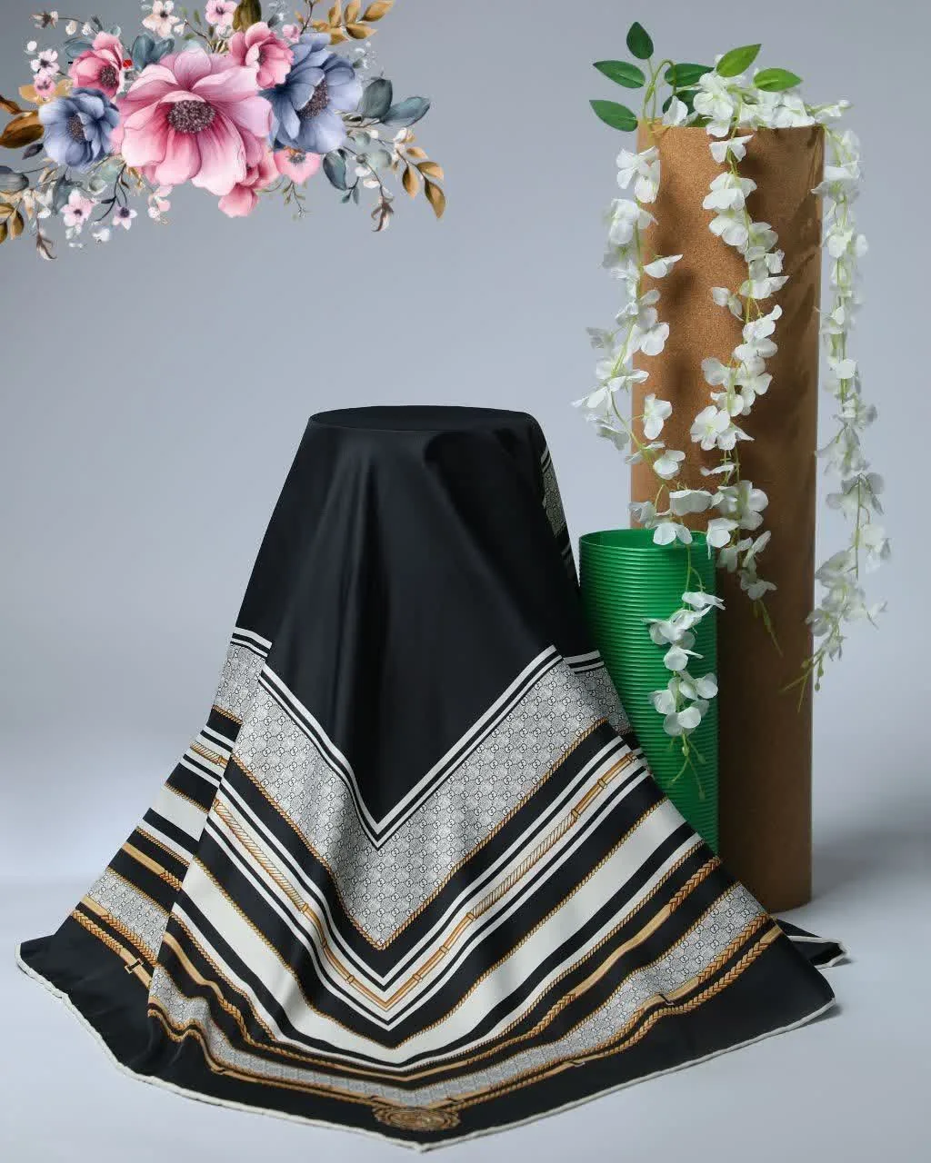 روسری ابریشم توییل - تصویر ۳