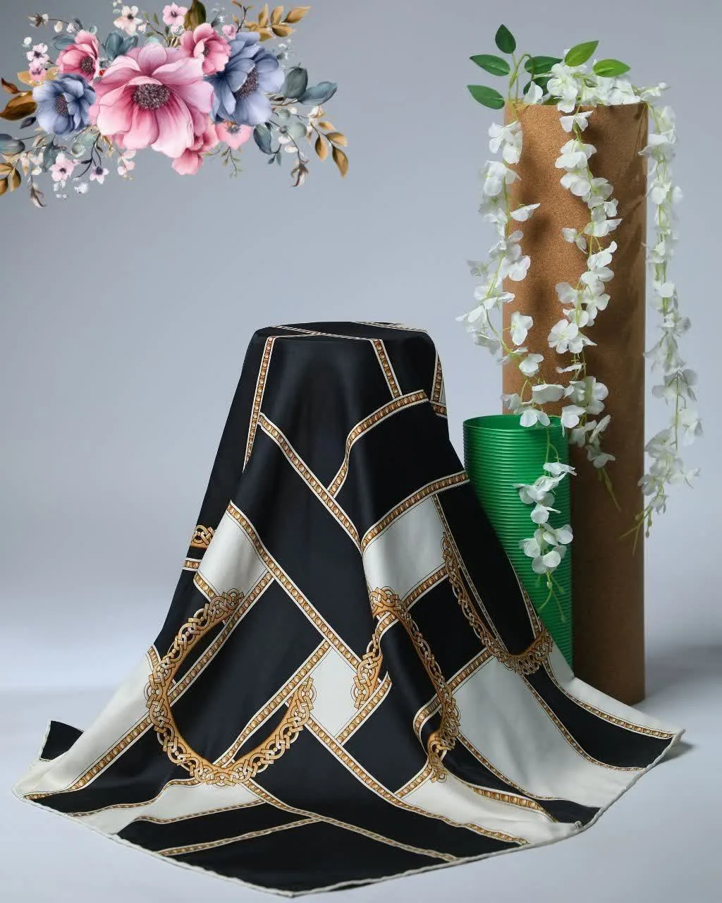 روسری ابریشم توییل
