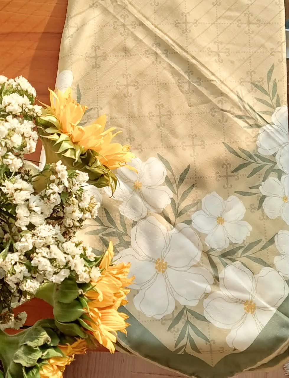 روسری سوپر نخ چهارفصل - تصویر ۳