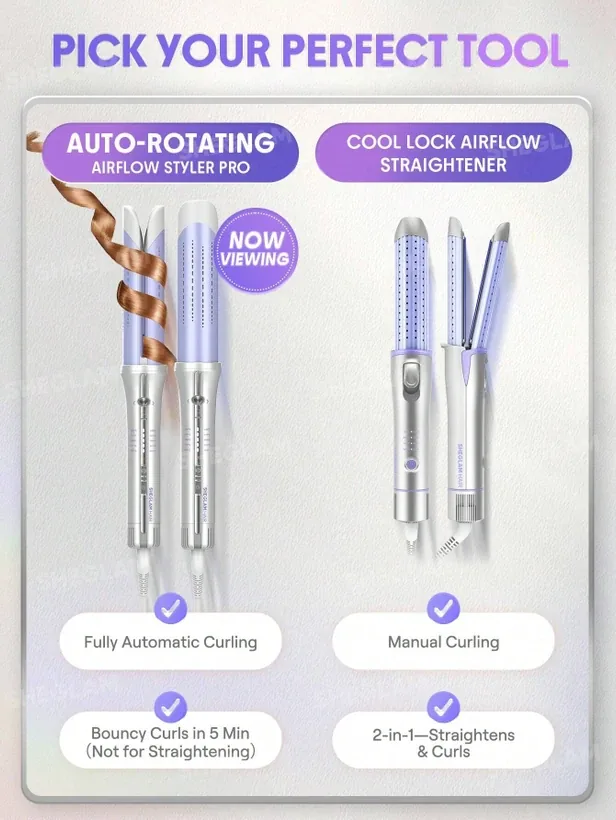 ایر فلو شیگلم one touch airflow styler pro - تصویر ۳