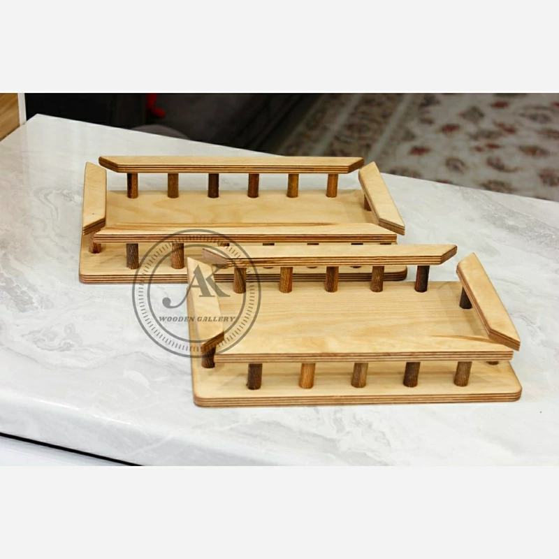 رایزر چوبی ، استند چوبی D سایز2