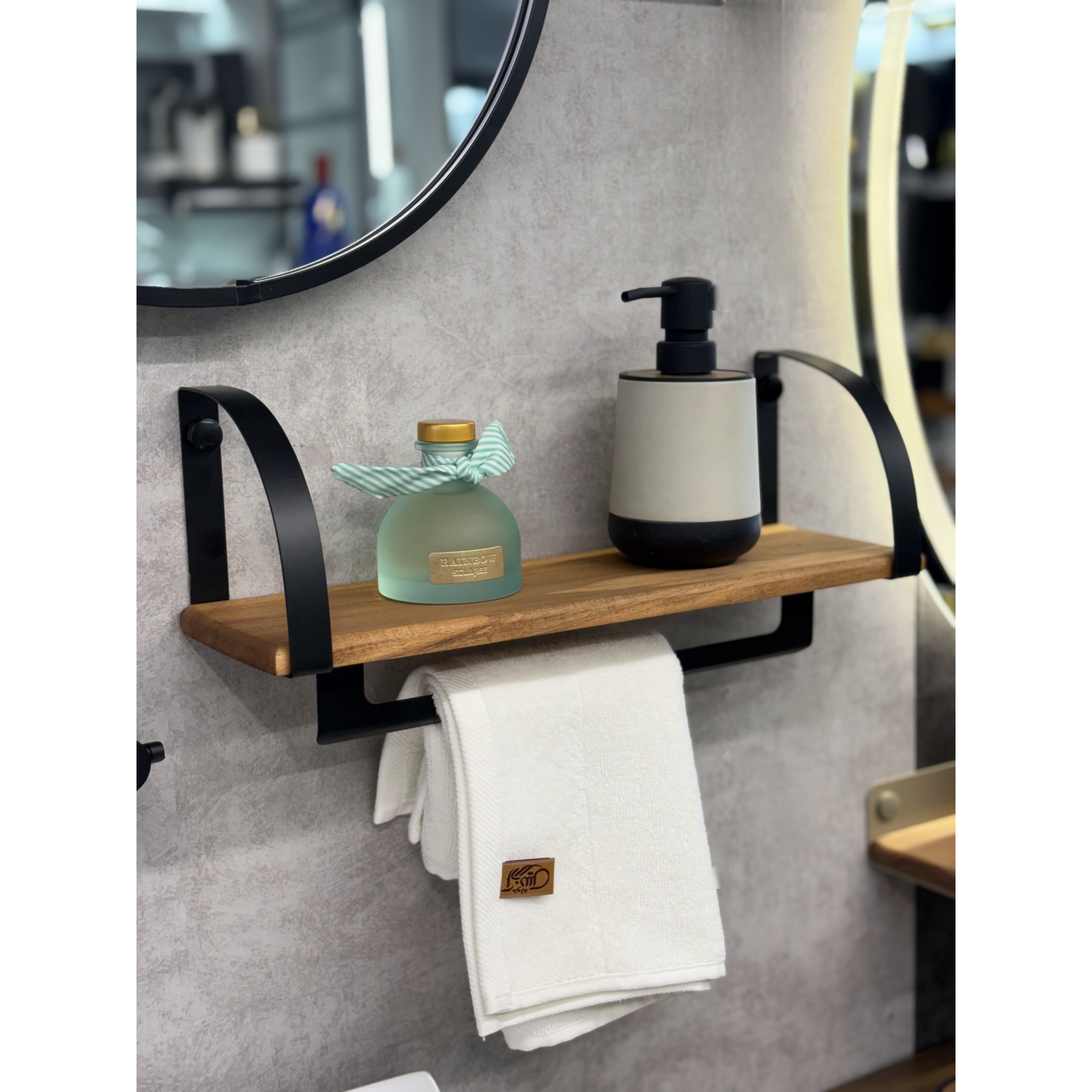 جاحوله ای فلز و چوب کد418جدید