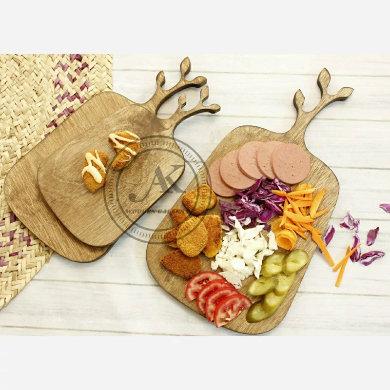 ست تخته سرو برگ چوبی 3سایز