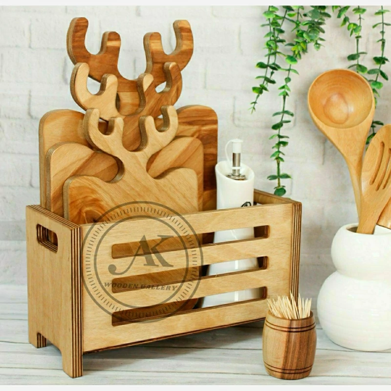 استند چوبی نظم دهنده و جای بطری
