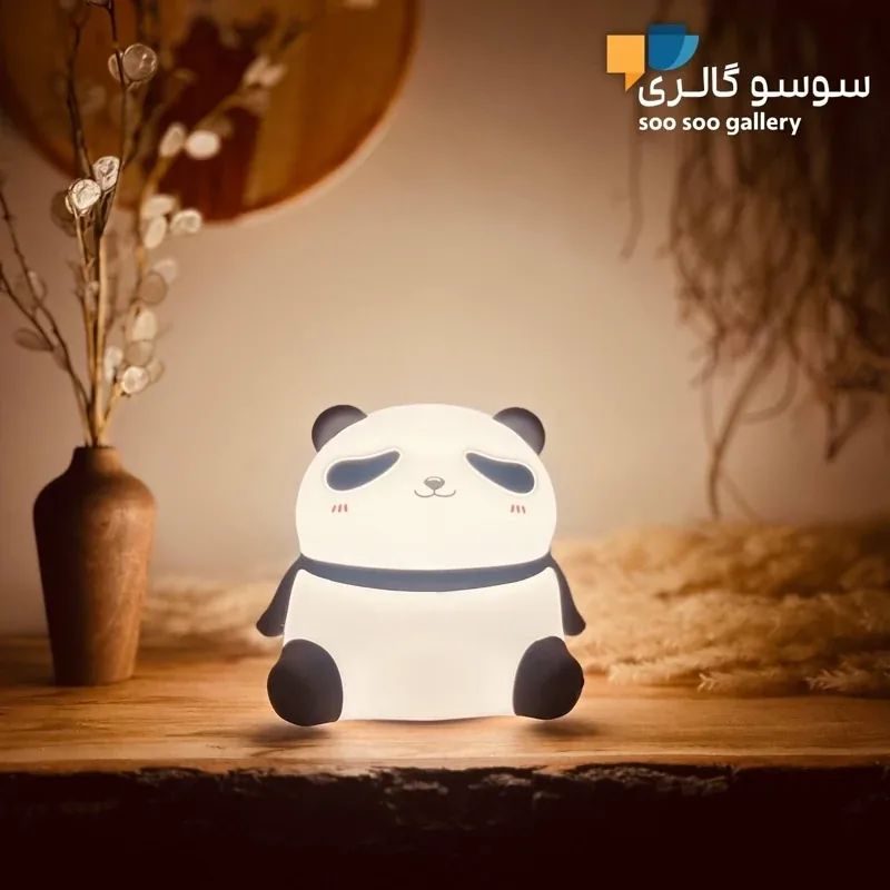 چراغ خواب پاندا کله مهربان سیلیکونی