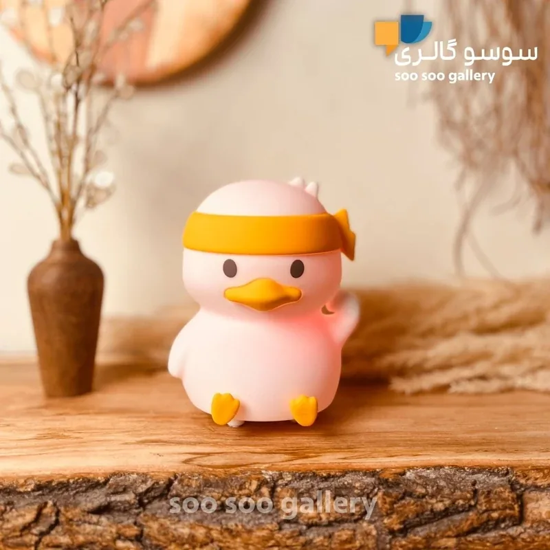 چراغ خواب جوجه هدبند دار سیلیکونی (چندرنگ)