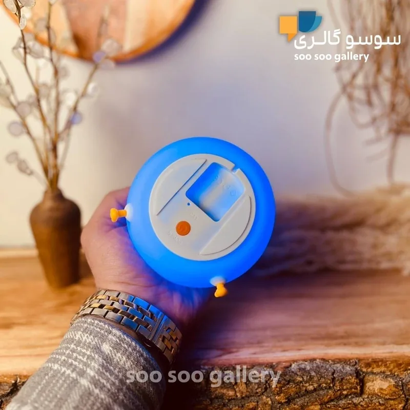 چراغ خواب جوجه لپ گلی سیلیکونی (چند رنگ) - تصویر ۲