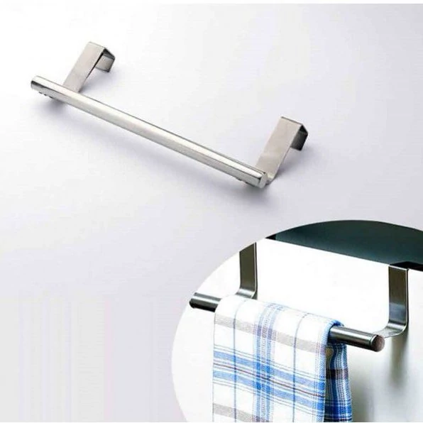 اویز حوله کابینتی آویز حوله فلزی - تصویر ۲