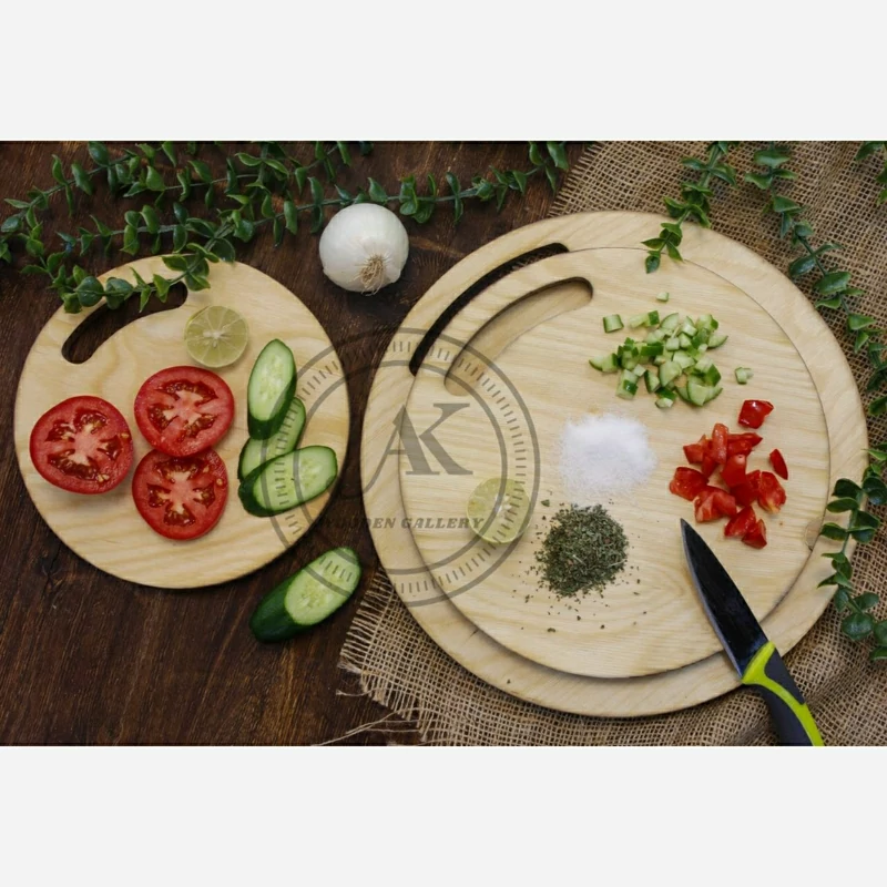 تخته گوشت و تخته سرو گرد سایز 1 - تصویر ۲