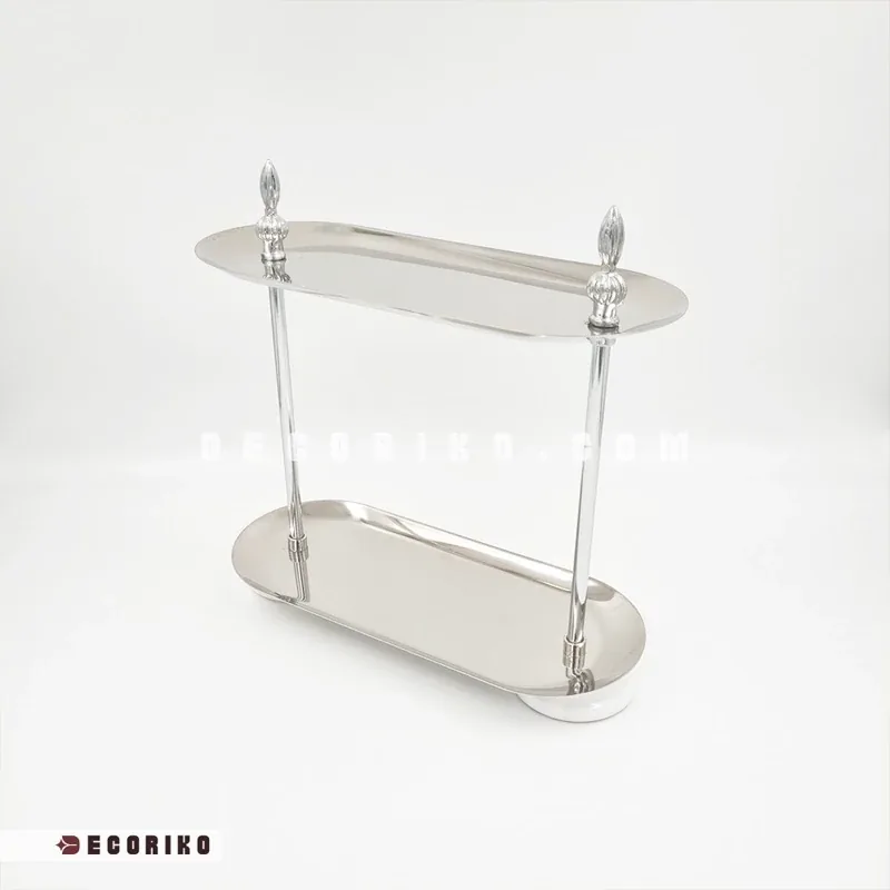 استند نظم دهنده لوازم آرایشی و عطر دو طبقه نووا - تصویر ۴