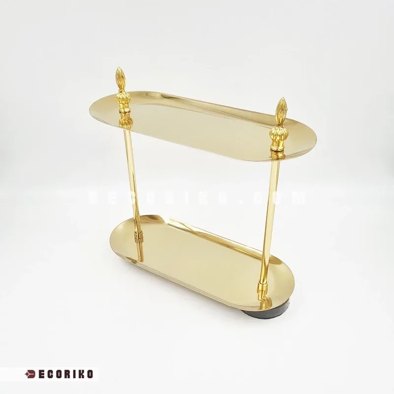 استند نظم دهنده لوازم آرایشی و عطر دو طبقه نووا - تصویر ۳