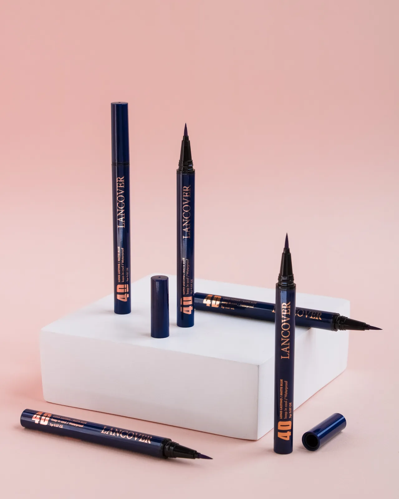 خط چشم لنکاور مدل 02Blue - تصویر ۳