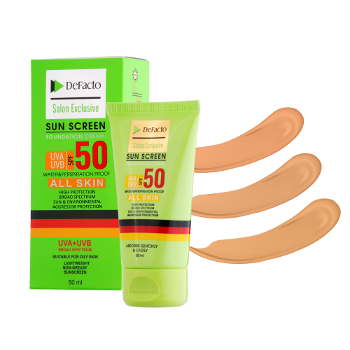 کرم ضد آفتاب دیفکتو SPF 50 ( رنگی )